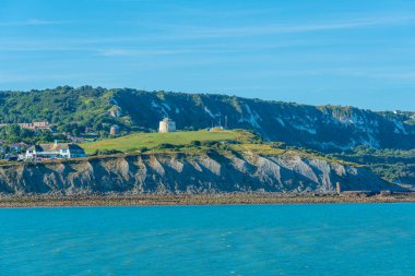 Dover 'in İngiltere' deki beyaz ciltleri.