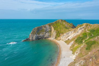 Man O 'War Beach İngiltere' de. Görüntü