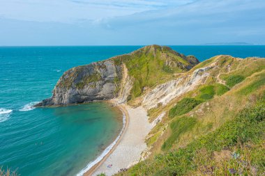 Man O 'War Beach İngiltere' de. Görüntü