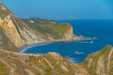 Man O 'War Beach İngiltere' de. Görüntü