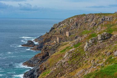 İngiltere 'deki bottalack madeni harabeleri.