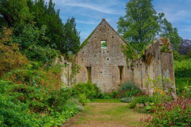 Sudeley Şatosu İngiltere 'deki Tithe Ahırı. Görüntü