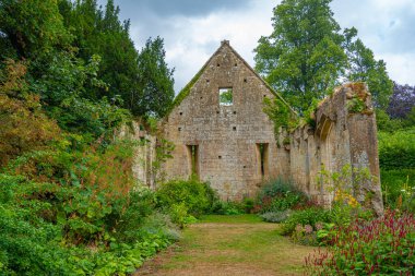 Sudeley Şatosu İngiltere 'deki Tithe Ahırı. Görüntü