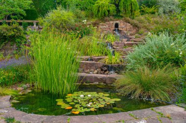 İngiltere 'de bir yaz günü Berkeley Şatosu.