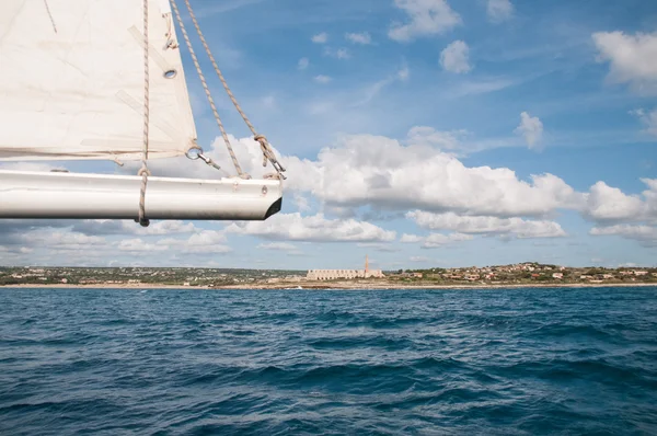 Barca vela a — Stok fotoğraf