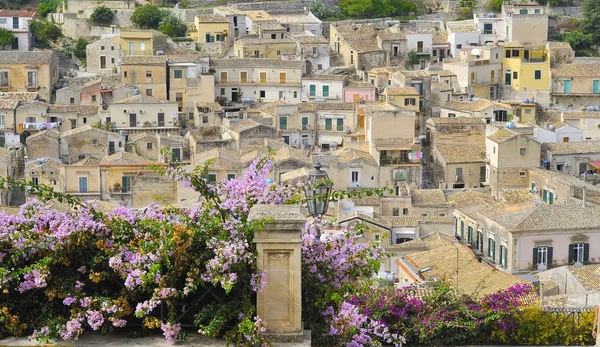 Modica mooie steden in Sicilië Stockfoto