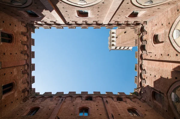 Reis naar Siena en Pisa in Italië Stockfoto