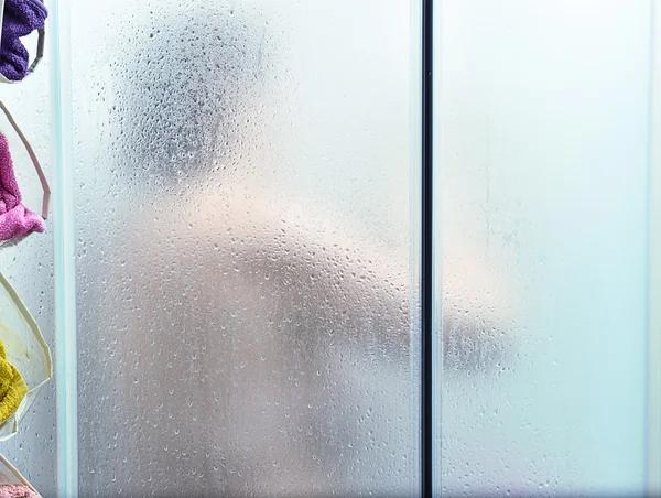 Woman in the shower — Stock Photo, Image