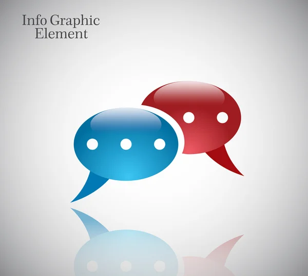 Business talking icon Stock Vector