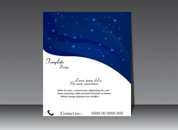 Abstract Brochure Template Vector Graphics