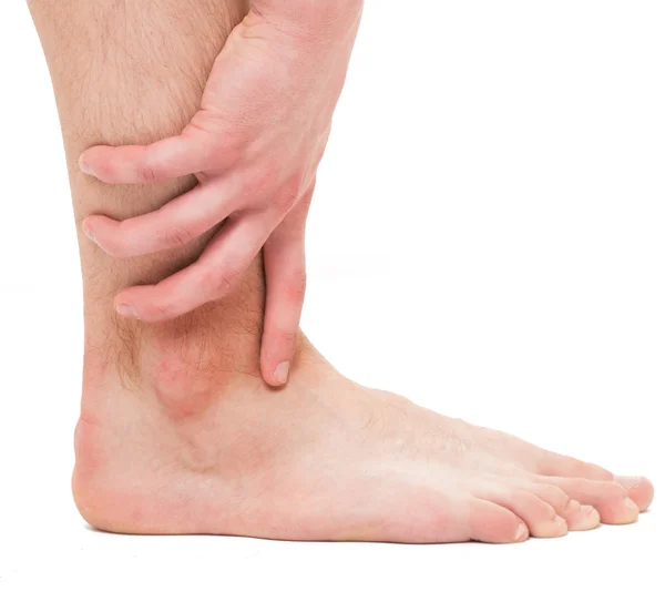 Man met Ankle - anatomie man — Stockfoto