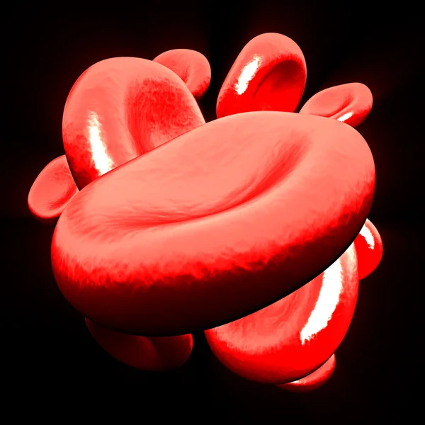Røde blodceller – stockfoto