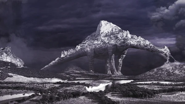 Muhteşem dağ canavarı — Stok fotoğraf