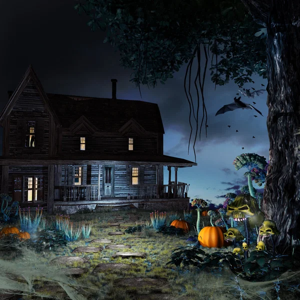 Old haunted house — Stock Photo, Image