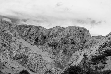 Rocky duvarı, KrK Adası, Hırvatistan
