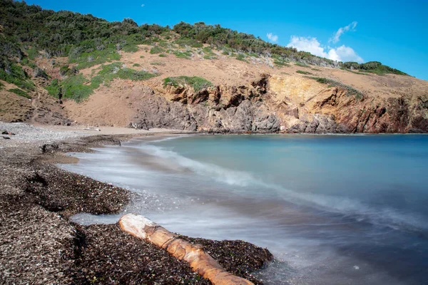 Playa Mangani Isla Elba Italia —  Fotos de Stock