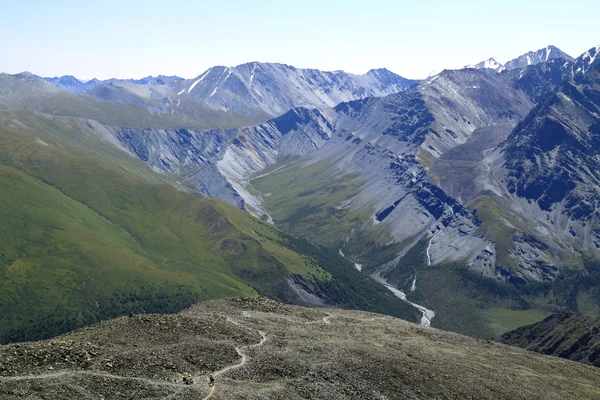 Wunderschönes Bergpanorama — Stockfoto