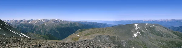 Panorama van de bergen — Stockfoto