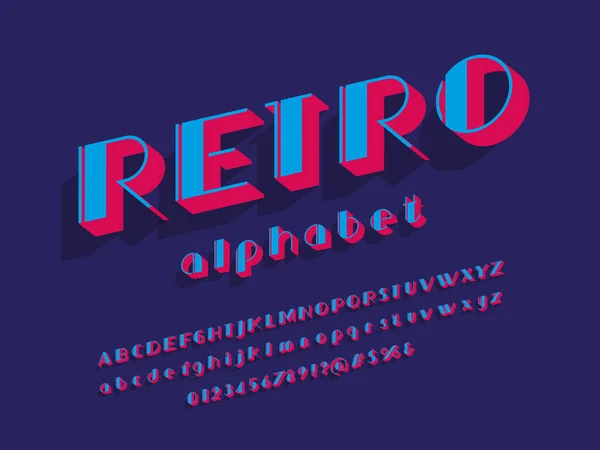 大文字 小文字 記号を含む様式化された現代的なエレガントなアルファベットデザインのベクトル — ストックベクタ