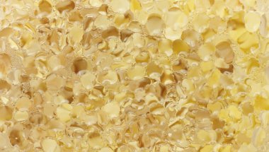 Soyut altın desenli arka plan dokusu, makro yakın plan, ihtiyaçlarınız için parlak parlak sanat tasarımı, yeni yıl şampanya içecekleri konsepti.