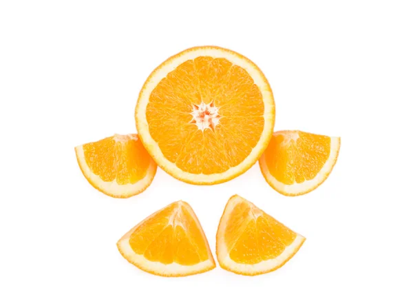 ???????? ?? ????? ???, Oranje vruchten geïsoleerd op witte achtergrond — Stockfoto
