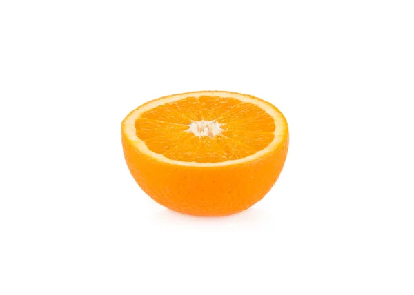 ??????????????????，孤立的白色背景上的橙色水果 — 图库照片