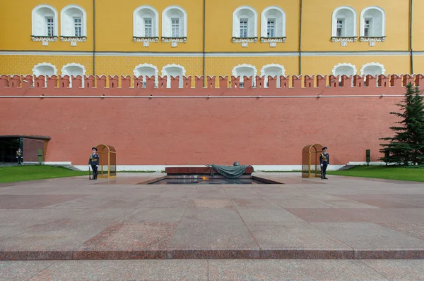 Il monumento sulla Piazza Rossa . — Foto Stock