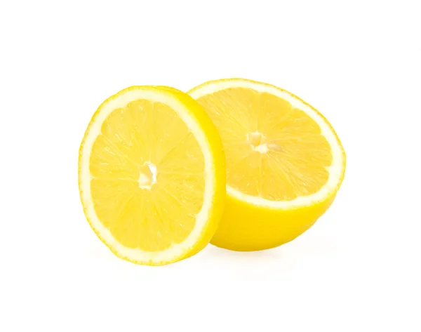 Fresh lemon on a white background — Stock Photo, Image