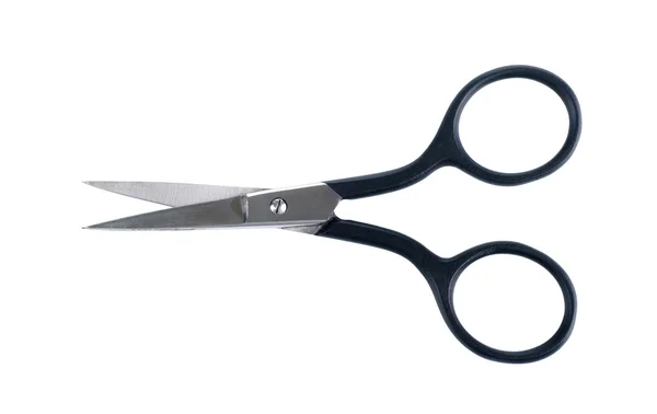 Manicure scissors on a white background — Stock Photo, Image