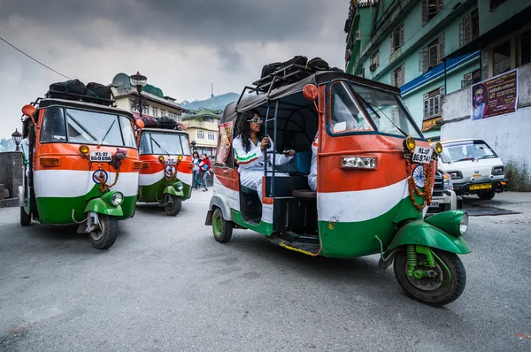 Rickshaw indio — Foto de Stock