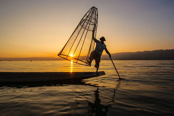 Lago Inle, Myanmar — Foto de Stock