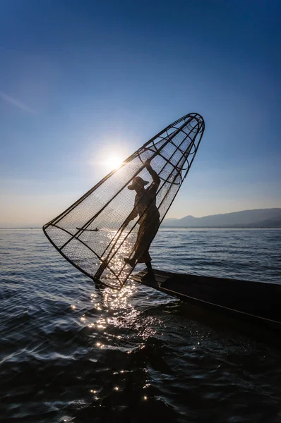 Lago Inle, Myanmar — Foto de Stock