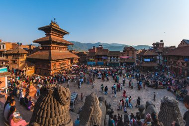 BHAKTAPUR Meydanı Nepal