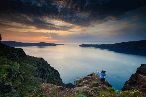 Santorini eiland, Griekenland — Stockfoto