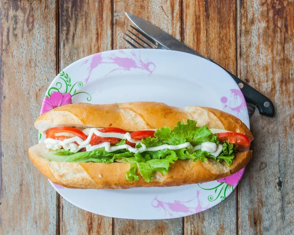 Laos tarzda sandviç