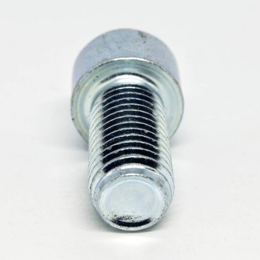 Altıgen göz sürgüsü beyaz arka planda izole edilmiş. Donanım Parçası