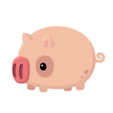 Vektör ikonu dolar parası. Stock Illustrasyon Amerikan Doları Parası Kumbarada