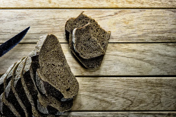 Bread on the table. — Stock Photo, Image