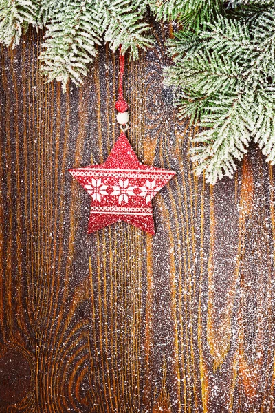 Guirnalda de árbol de Navidad felices vacaciones —  Fotos de Stock