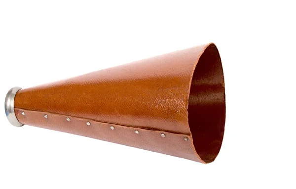 Antique Megaphone Heavily Used — Stock Photo, Image