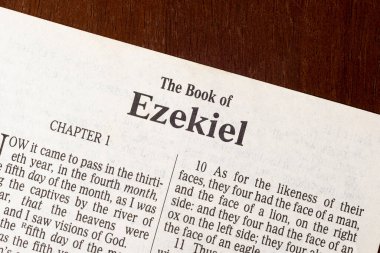 Ezekiel Kitabı 'nın Başlık Sayfası