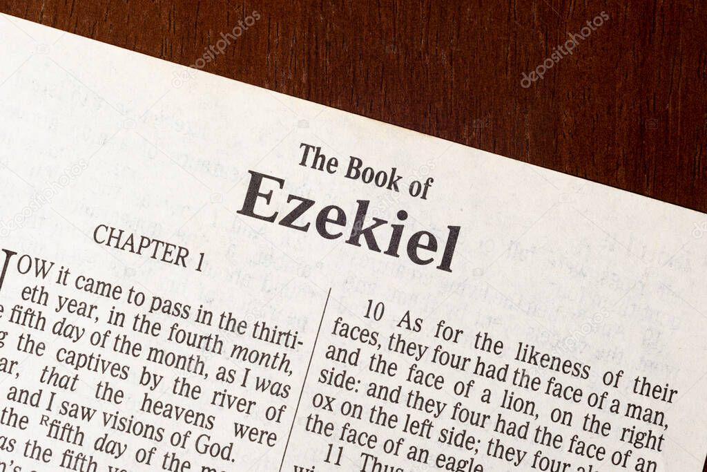 Title Page of the Book of Ezekiel