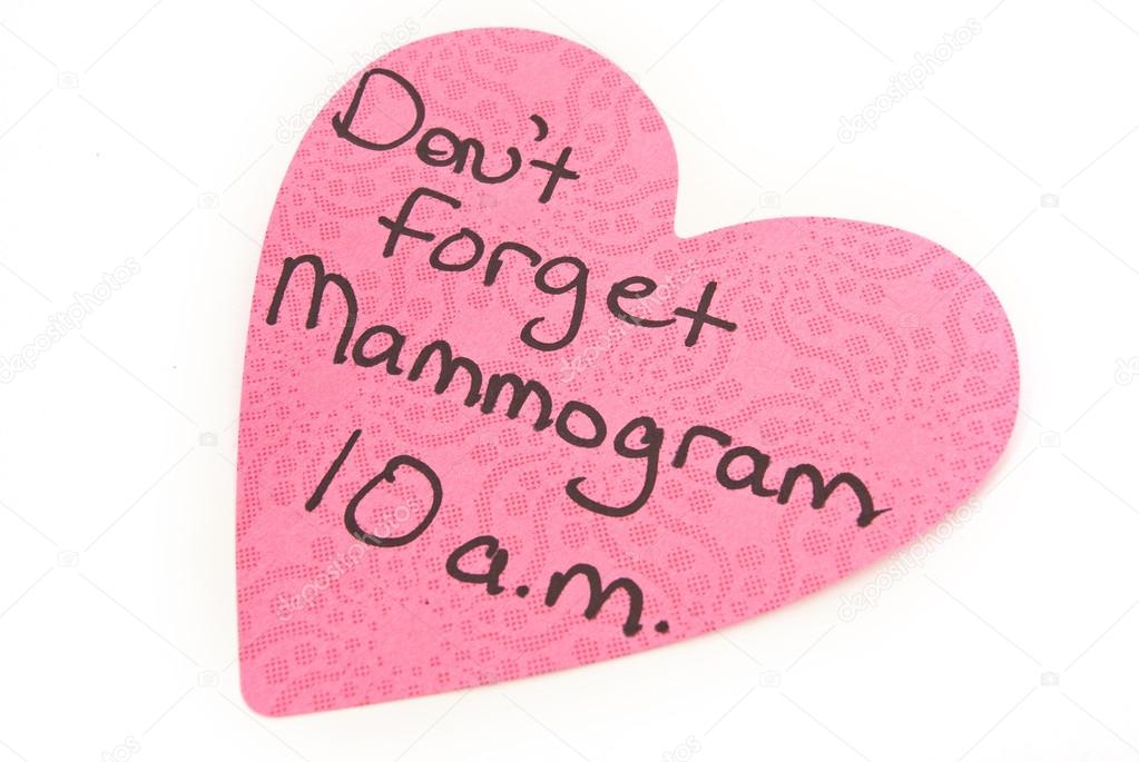 Important Reminder For Mammogram
