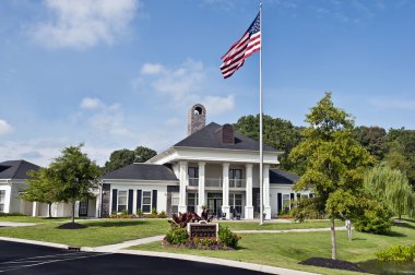 Lüks daire karmaşık yatay atış