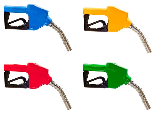 燃料泵喷嘴的在颜色 — 图库照片