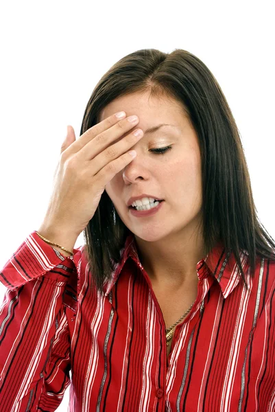 Frustrated And Confused Young Woman — Stock Photo, Image