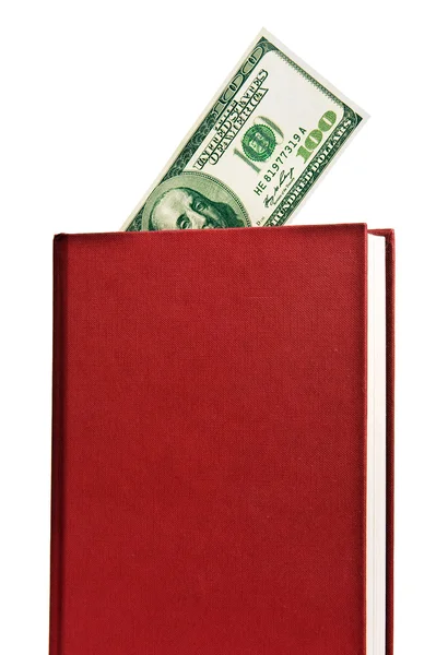 L'argent dans le livre rouge — Photo