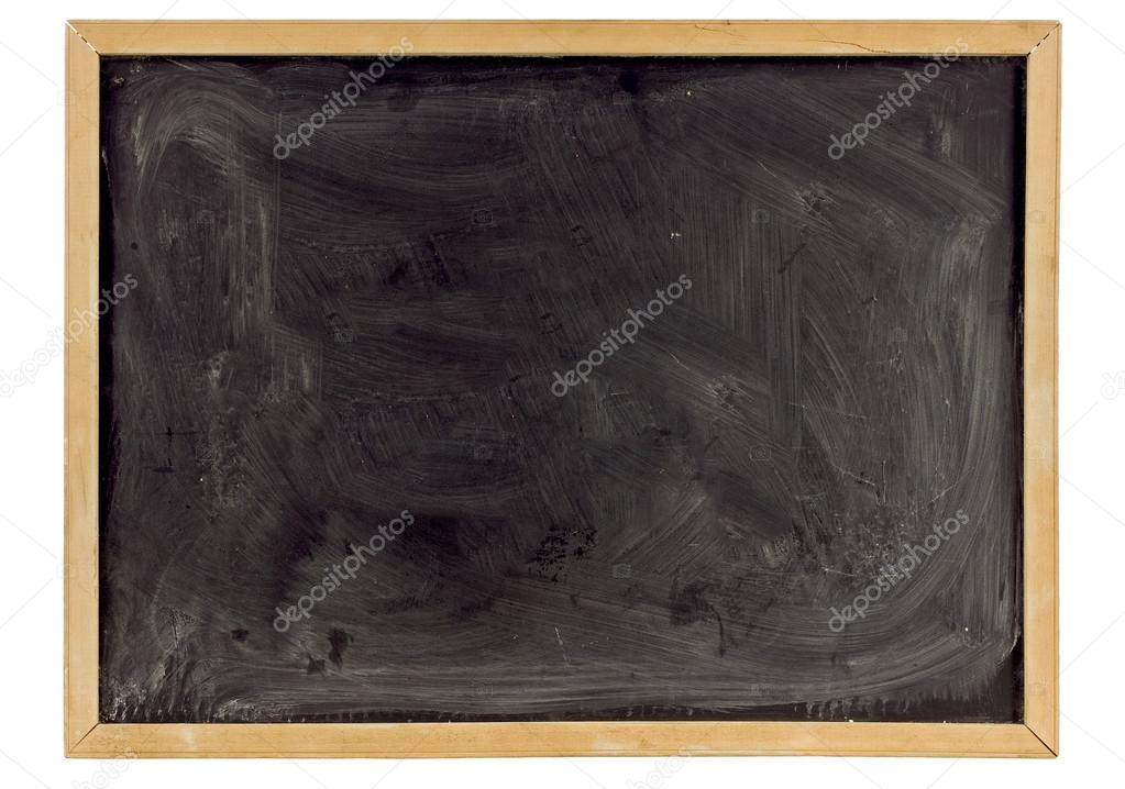 Blank Grungy Blackboard