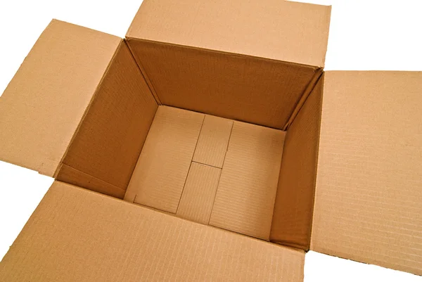 Empty Cardboard Box — Stock Photo, Image