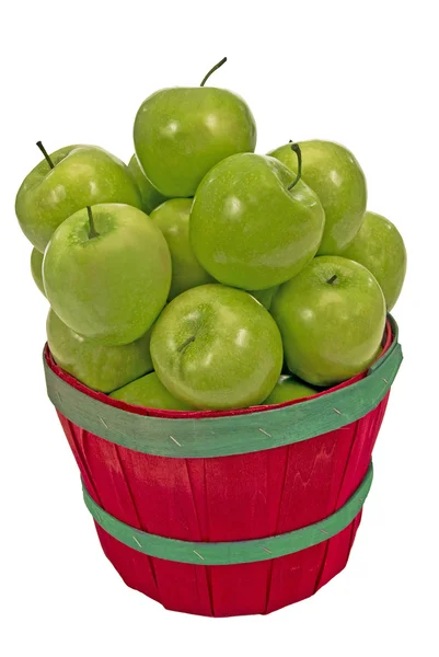 Small Bushel Of Green Crisp Apples — Stock Photo, Image